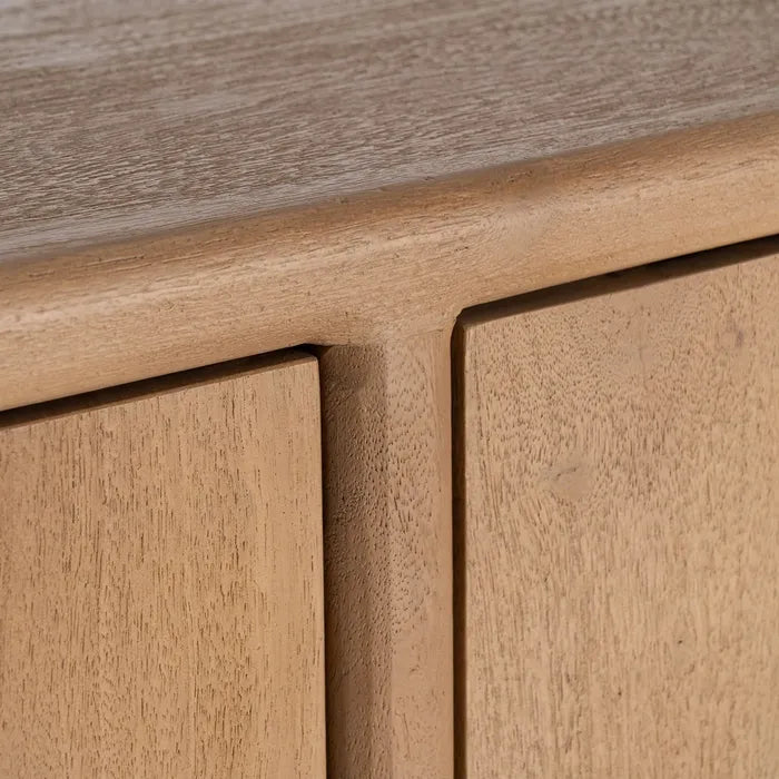 MINGORRIA - Aparador de madera de mango natural 110 cm
