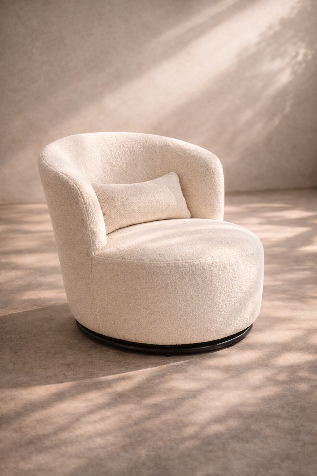 MERA - cómodo sillón de diseño blanco