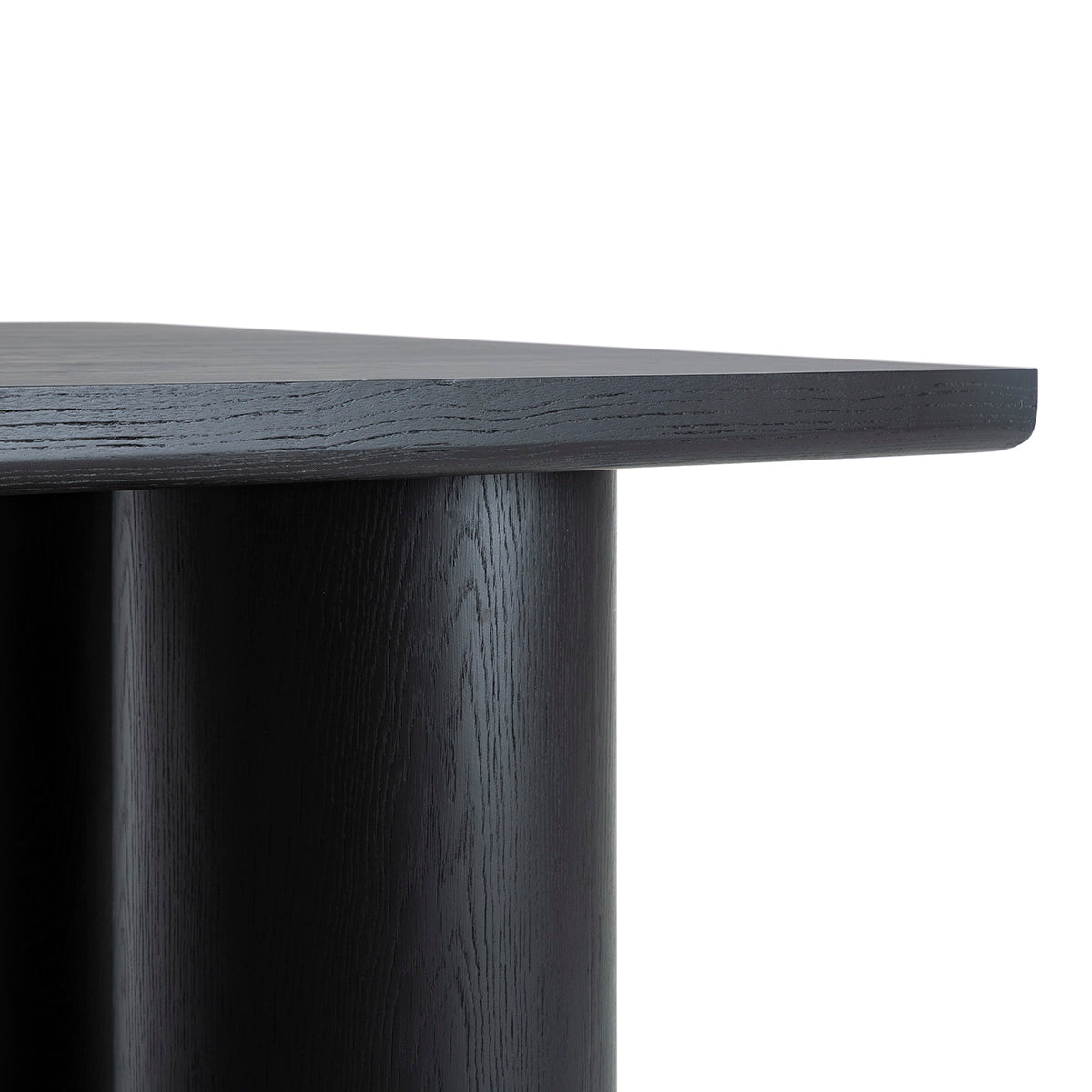 MADA - Mesa moderna de madera de roble negro