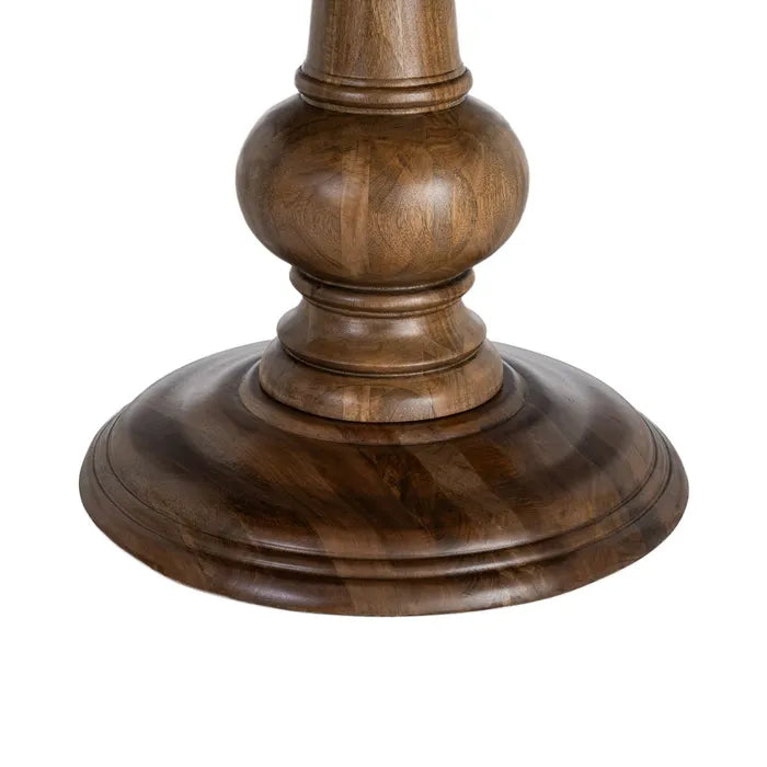 FREIXO - Mesa de comedor de madera de mango 150 x 150 x 77 cm