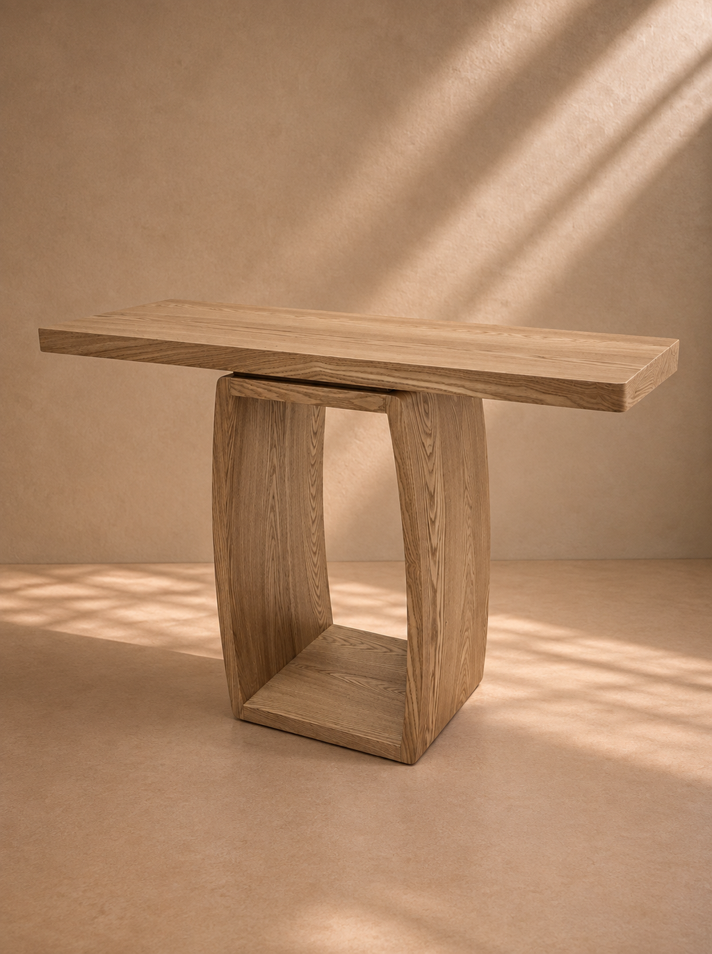 ILLANA - Console en frêne 120 cm