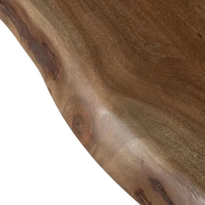 FOURCES - Mesa de comedor madera metal salón 260 x 100 x 77 cm
