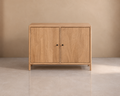 MINGORRIA - Aparador de madera de mango natural 110 cm