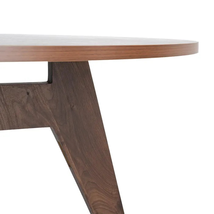 SCOPA - Mesa de comedor redonda MDF 120 x 120 x 75 cm
