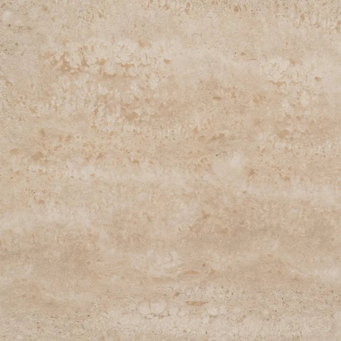 AROUCA - Mesa de centro beige estilo piedra en madera MDF 120 x 60 x 46 cm