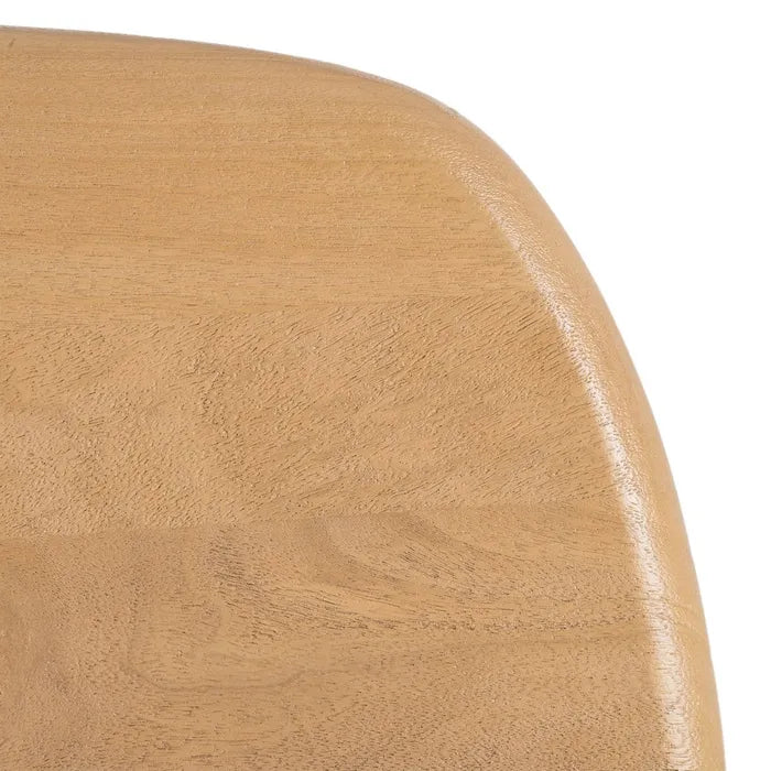 DAIMIEL - Mesa de centro de madera de acacia natural 120 x 60 cm