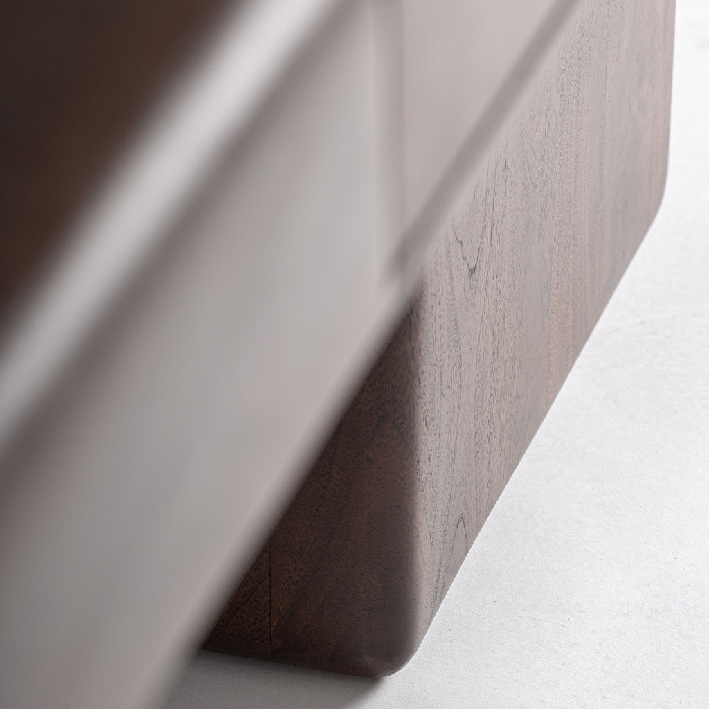 LAGE - Bureau design en bois massif d’acacia 170 cm