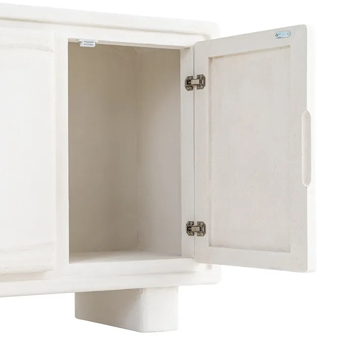 LUNEL - Aparador blanco MDF 120 cm
