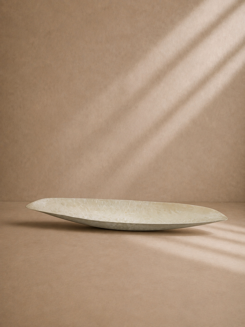 ALGAIDA - Centre de table décoratif en aluminium beige