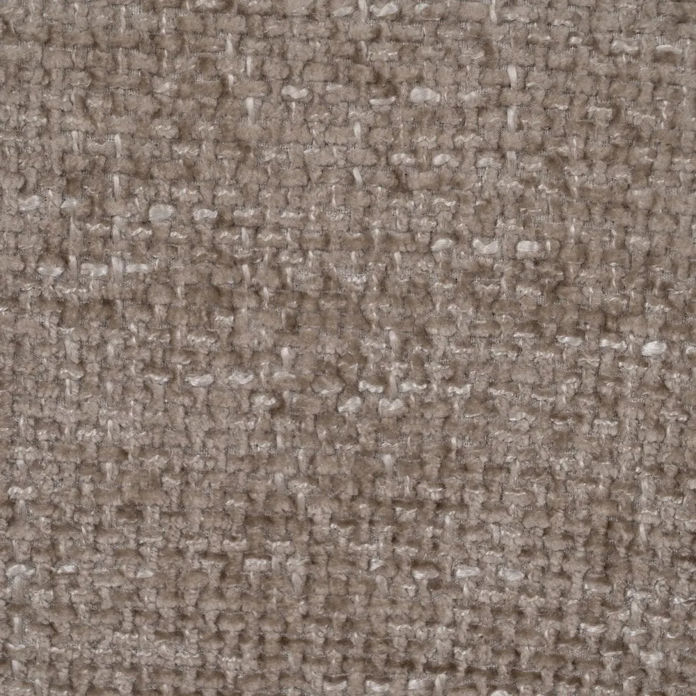LOULÉ - Silla de oficina con ruedas beige y madera 59 × 64 × 88 cm