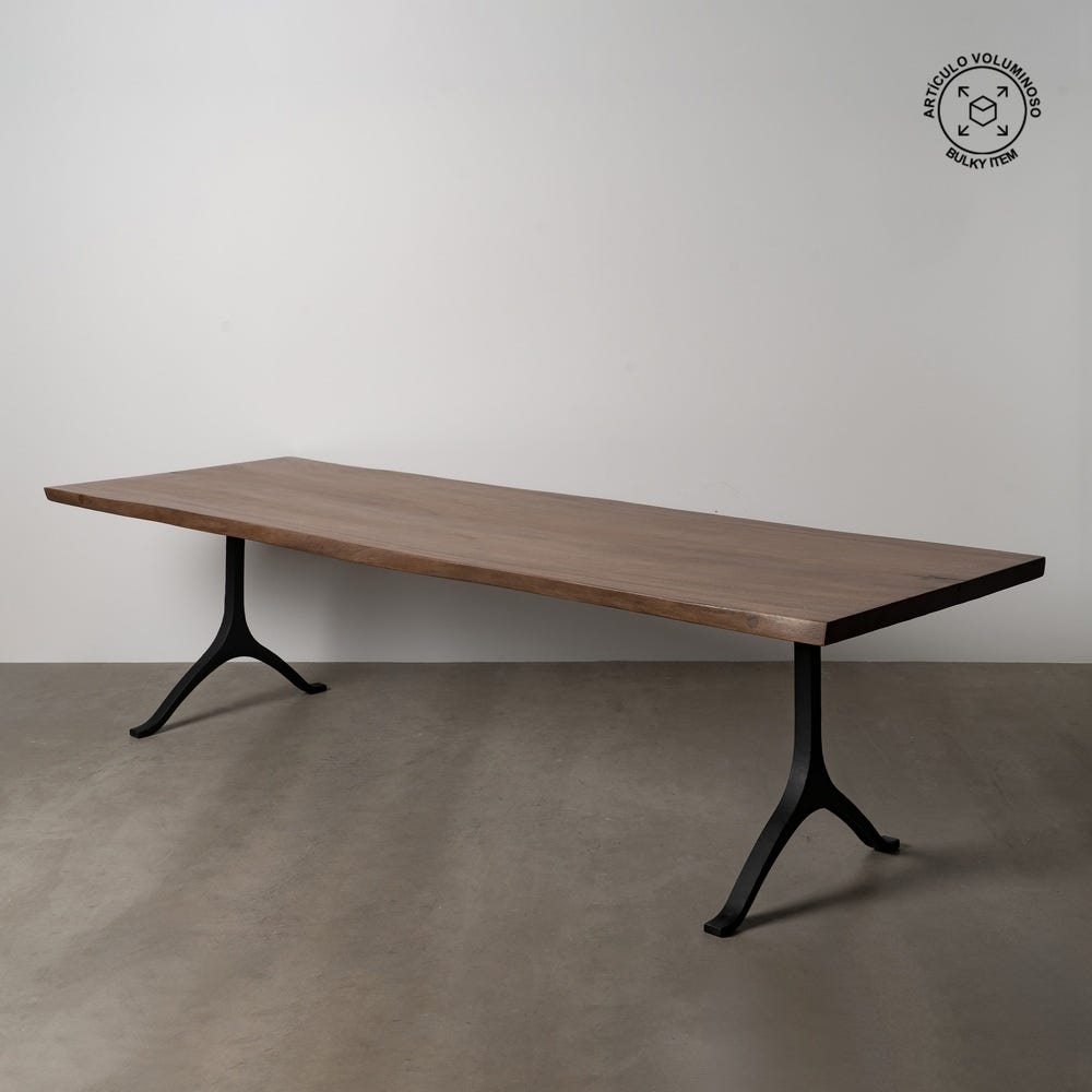 LAUTREC - Mesa polivalente madera metal 300 x 90 x 77 cm
