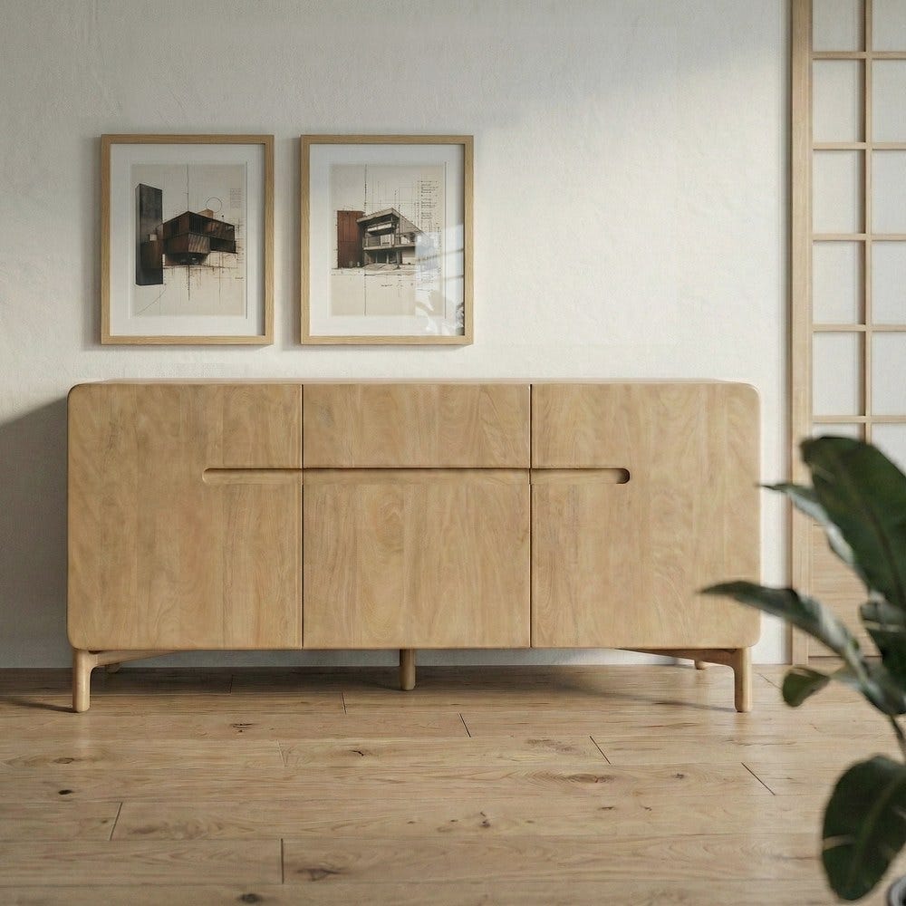 SALOU - Aparador de madera de mango 160 cm