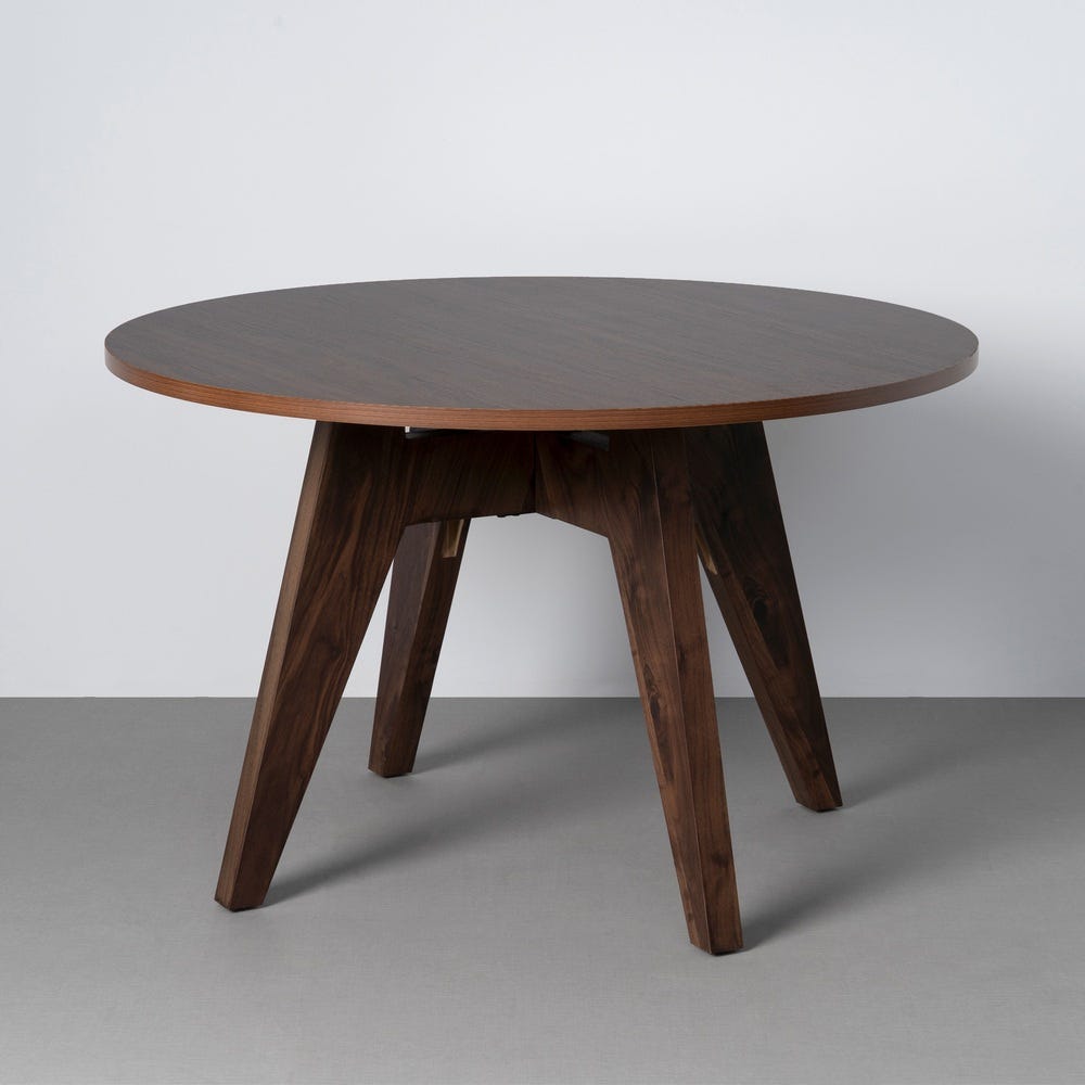 SCOPA - Mesa de comedor redonda MDF 120 x 120 x 75 cm