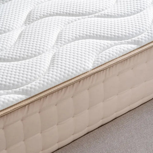AMBIALET - Colchón viscoelástico beige 90 x 190 cm