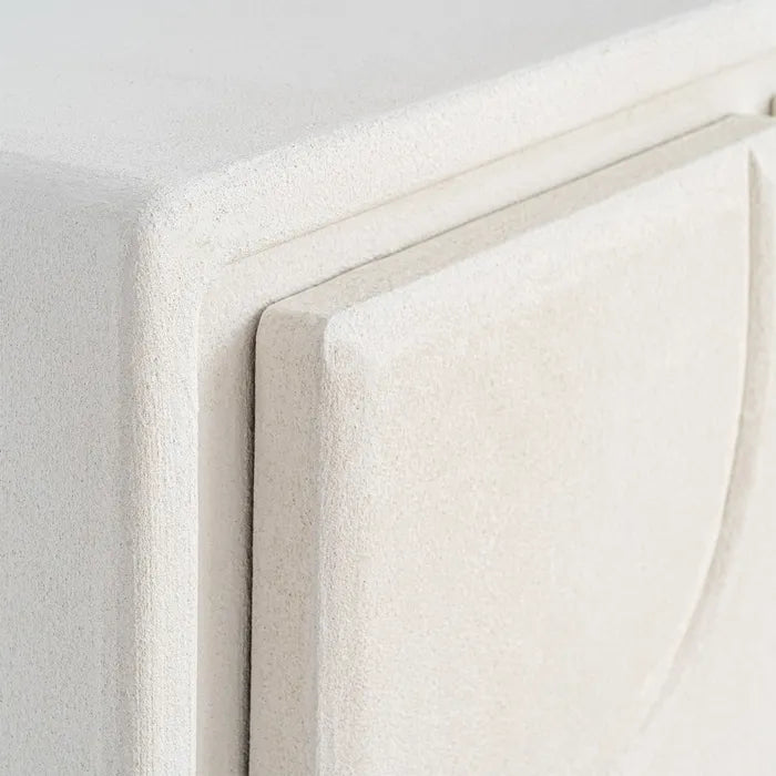 LUNEL - Aparador blanco MDF 120 cm