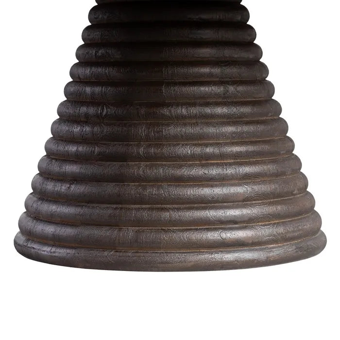 REGUA - Mesa de centro de mármol/madera salón 90 x 90 x 43 cm