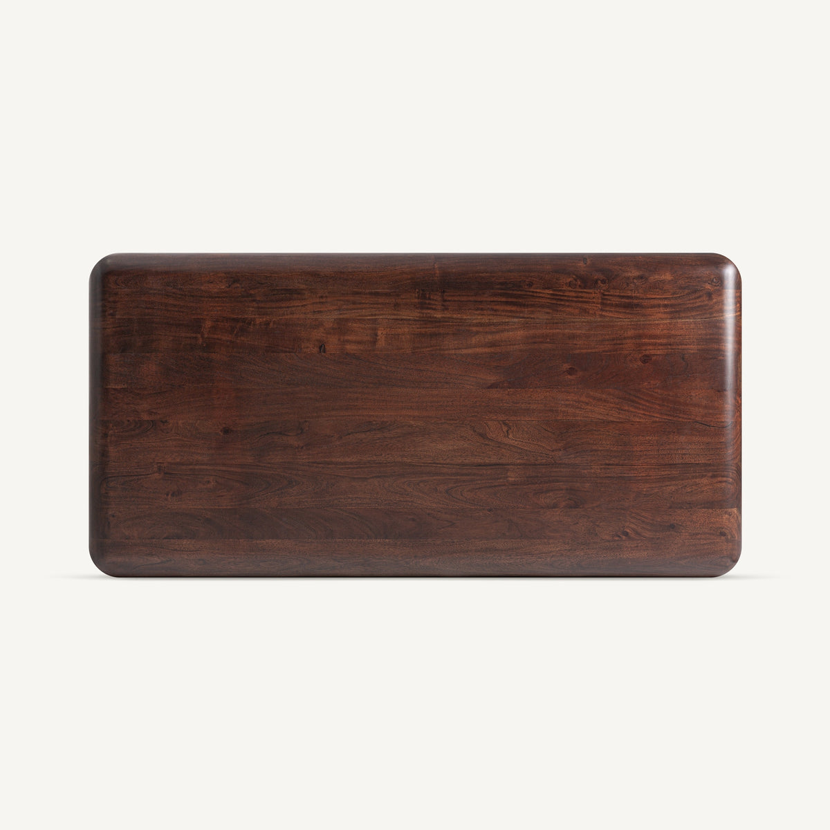 OBEJO - Mesa de centro de madera de acacia marrón 160 cm – diseño contemporáneo