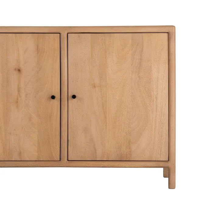 MINGORRIA - Aparador de madera de mango natural 110 cm
