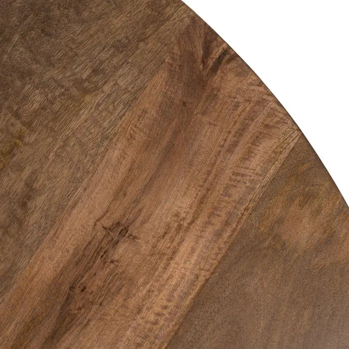 FREIXO - Mesa de comedor de madera de mango 150 x 150 x 77 cm