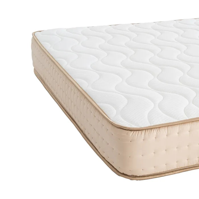 ORSARA - Colchón viscoelástico beige 135 x 190 cm