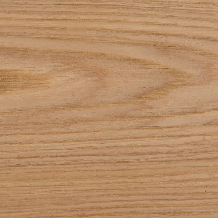 IRURA - Silla de oficina con ruedas en tela y madera color gris natural 60 × 60 × 89 cm