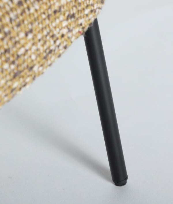 AZUER - Fauteuil lounge avec tablette intégrée vert et noir – Design contemporain