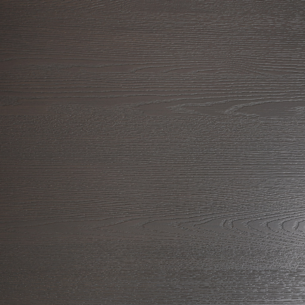 MAJAN - Table à manger en bois de chêne noir 240 cm – design contemporain et élégant