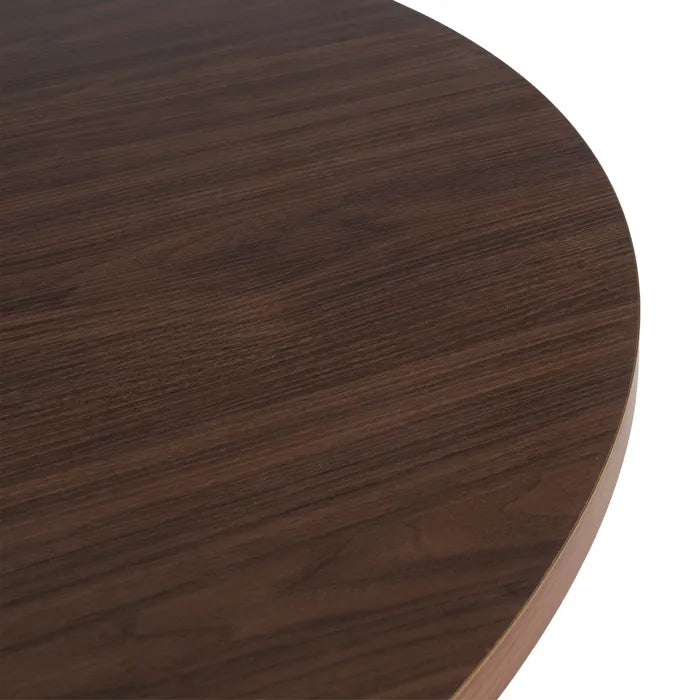SCOPA - Mesa de comedor redonda MDF 120 x 120 x 75 cm