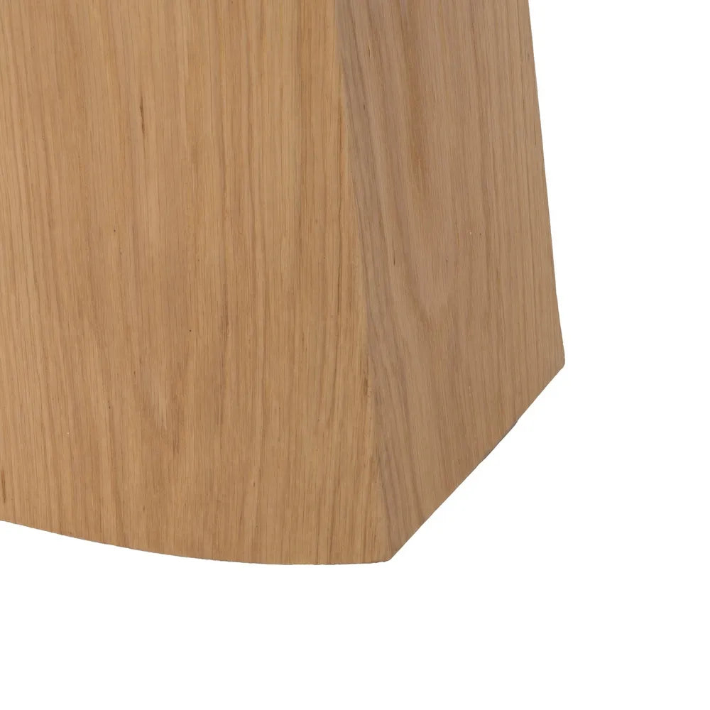 TAVERT - Mesa de comedor blanco natural 180 x 90 x 75 cm