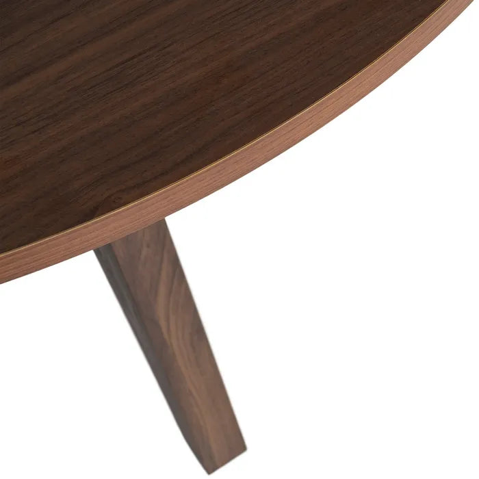 SCOPA - Mesa de comedor redonda MDF 120 x 120 x 75 cm