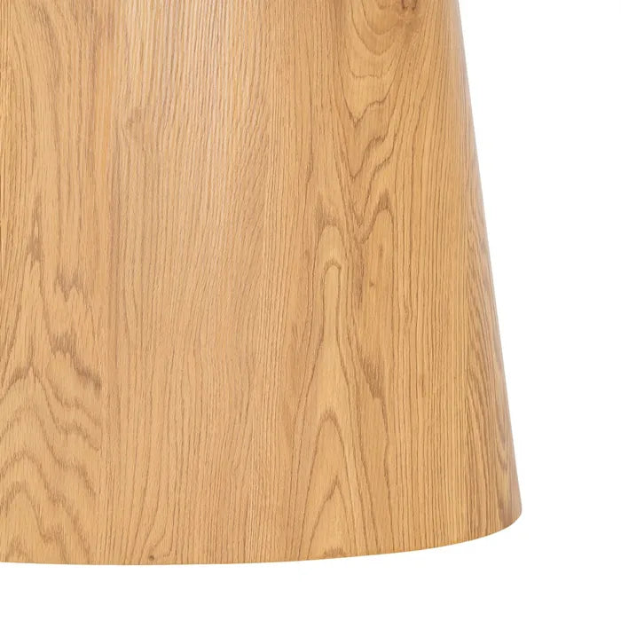 MELIDE - Mesa de comedor beige piedra 180 x 90 x 76 cm