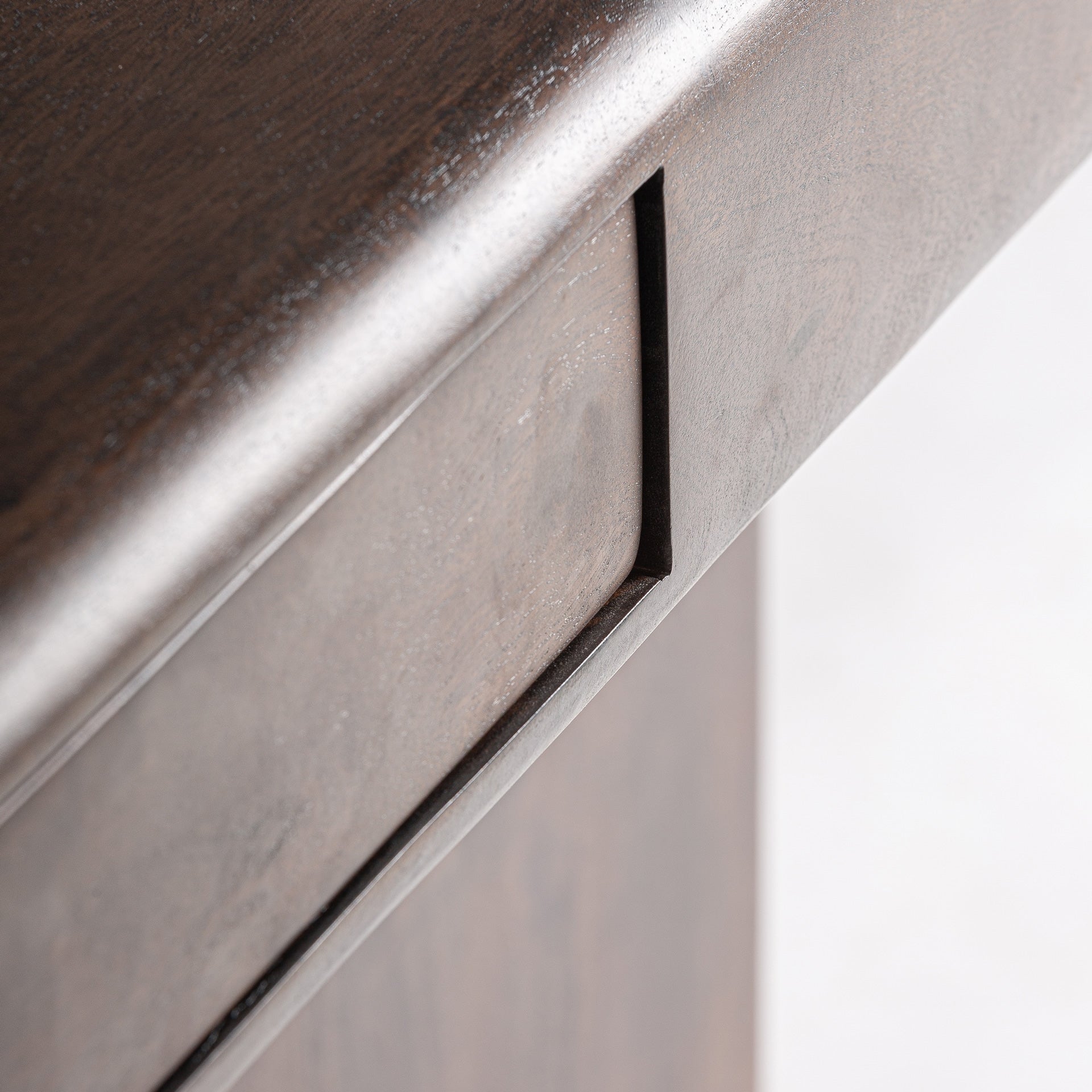 LAGE - Bureau design en bois massif d’acacia 170 cm