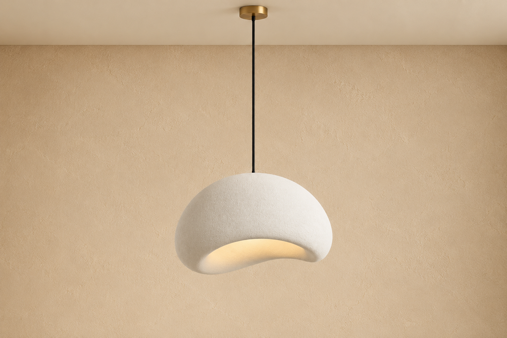 BLAS - Lampe suspension design en résine – Style organique contemporain