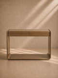 ISABA - Console en bois de noyer 120 cm