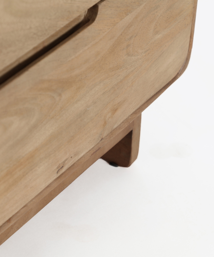 BOYA - Cómoda de madera de mango natural – diseño escandinavo