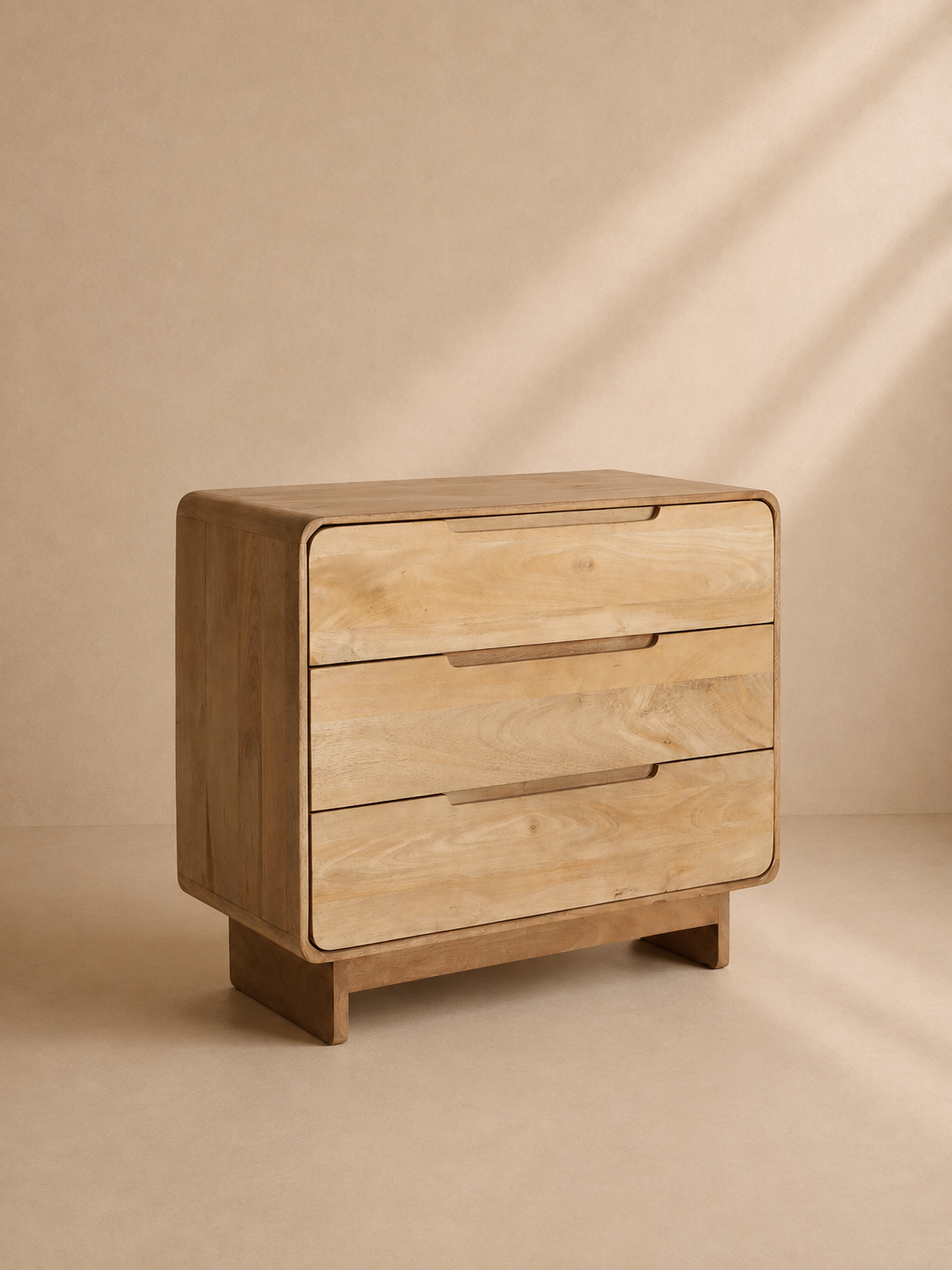 BOYA - Cómoda de madera de mango natural – diseño escandinavo