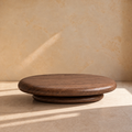 RONCAL - Mesa de centro de madera de nogal de 130 cm