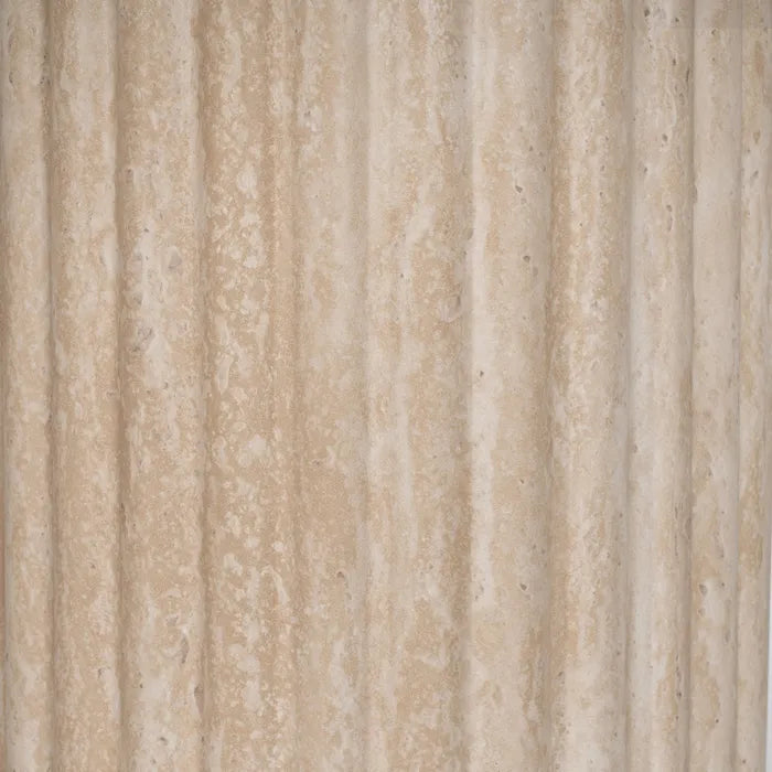 RUPIT - Mesa de comedor color piedra beige MDF 180 x 90 x 76 cm