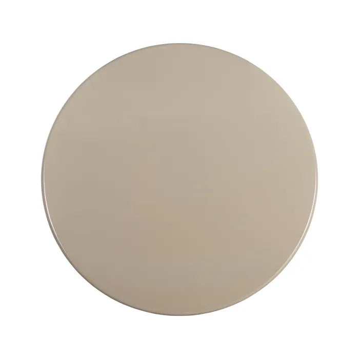 GISTAIN - Mesa de comedor topo 120 x 120 x 75 cm