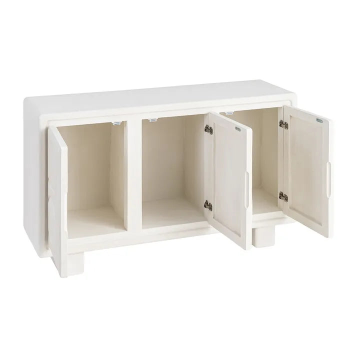 LUNEL - Aparador blanco MDF 120 cm
