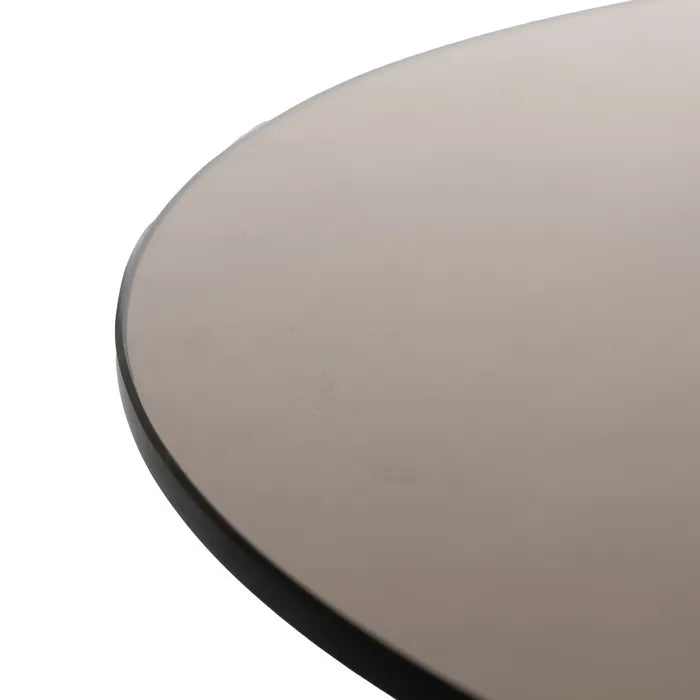 TENDE - Mesa de centro color miel de madera de mango 50 x 50 x 56 cm
