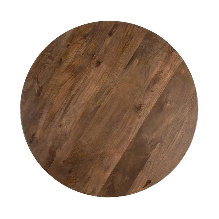 FREIXO - Mesa de comedor de madera de mango 150 x 150 x 77 cm