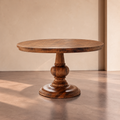 FREIXO - Mesa de comedor de madera de mango 150 x 150 x 77 cm
