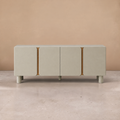 MELFI - Aparador color topo de madera MDF 180 cm