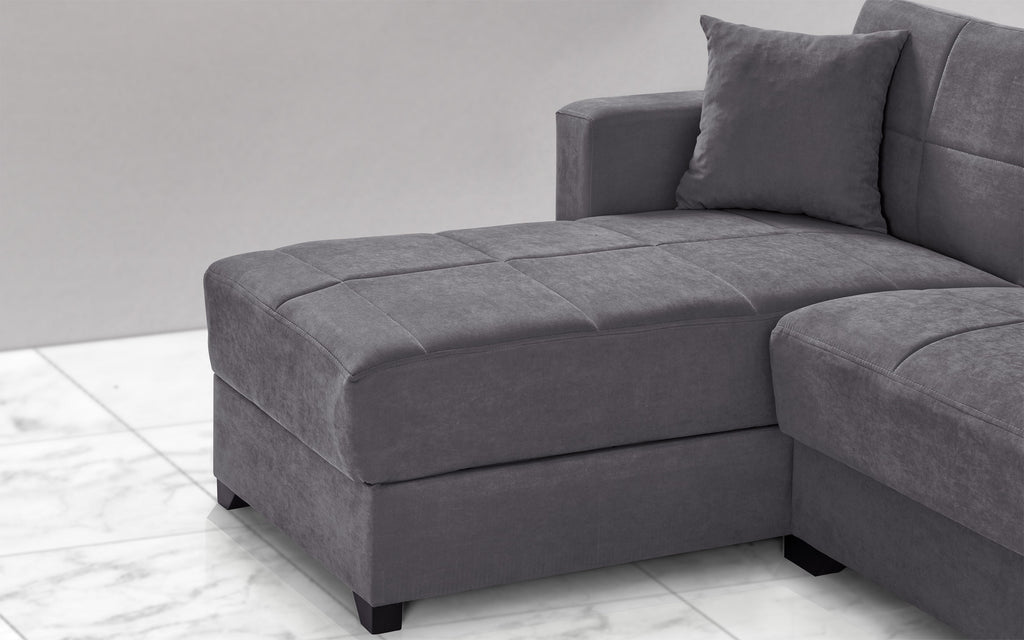 ELBA - Sofá cama con opciones de almacenamiento