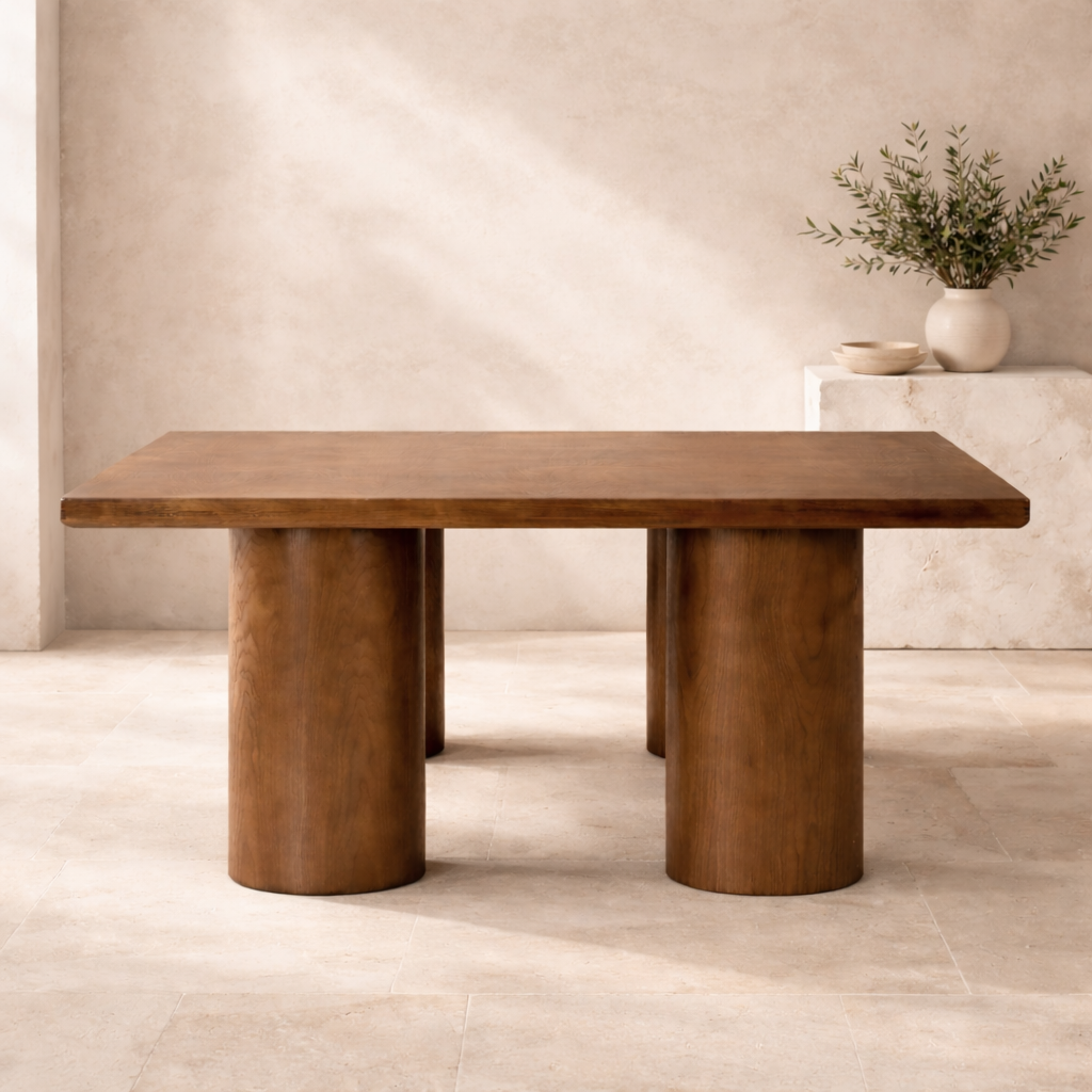 MADA - Mesa moderna de madera de roble