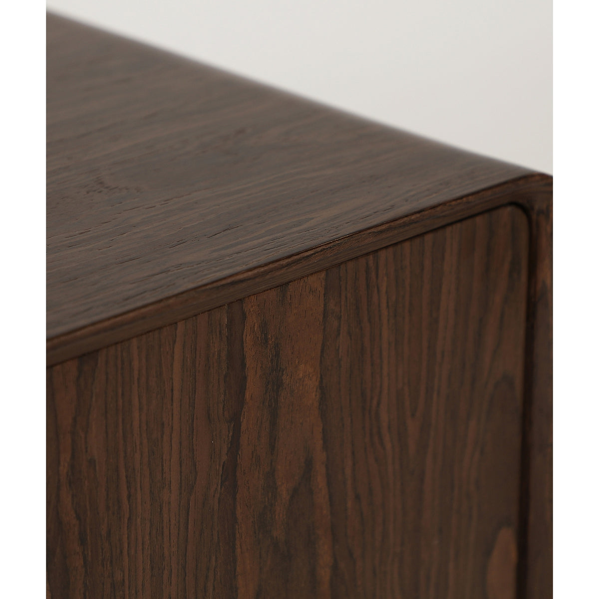 VÉZELAY - Meuble TV 180 cm en MDF et placage noyer